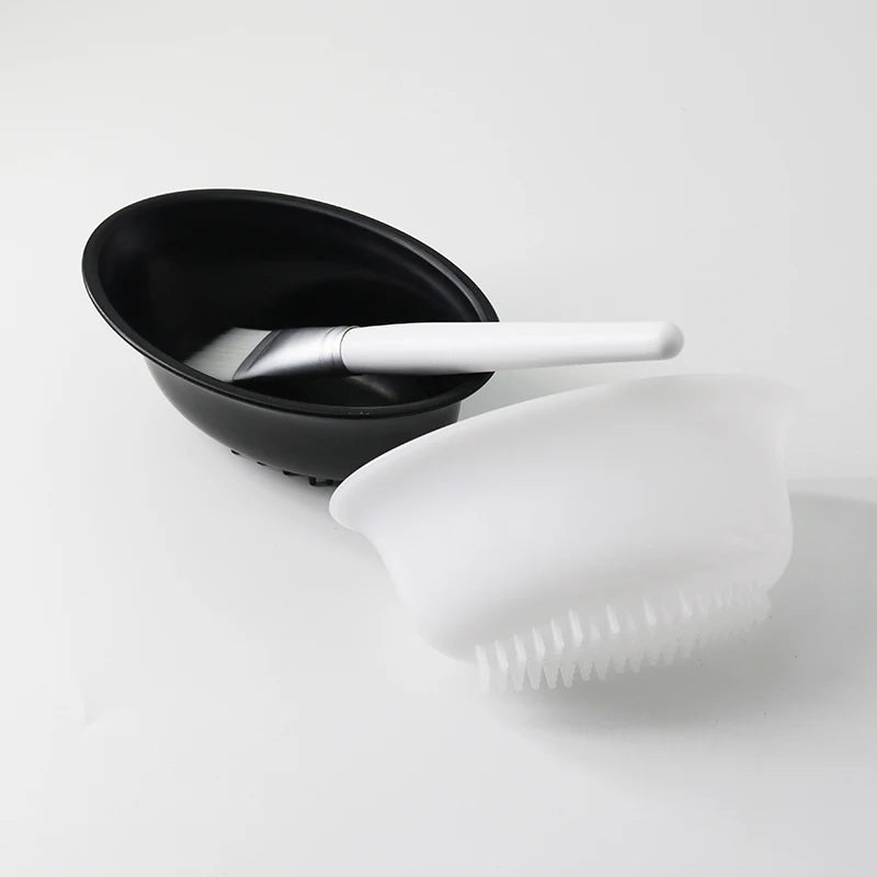 JDK Beard Comb Multi-function Shaving Bowl with Comb Good Price Plastic Dish Cosmetic Skin Care Facial Soap Bowl Free Sample