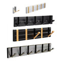 Black Nordic Metal Wall Hanging Coat Hook Living Room Wall Wardrobe Clothes Hide Folding Hook