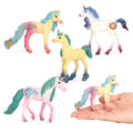 Wholesale Solid PVC Simulation  Myth Unicorns Pegasus Unicorn Figures  Animal Toy Figurines