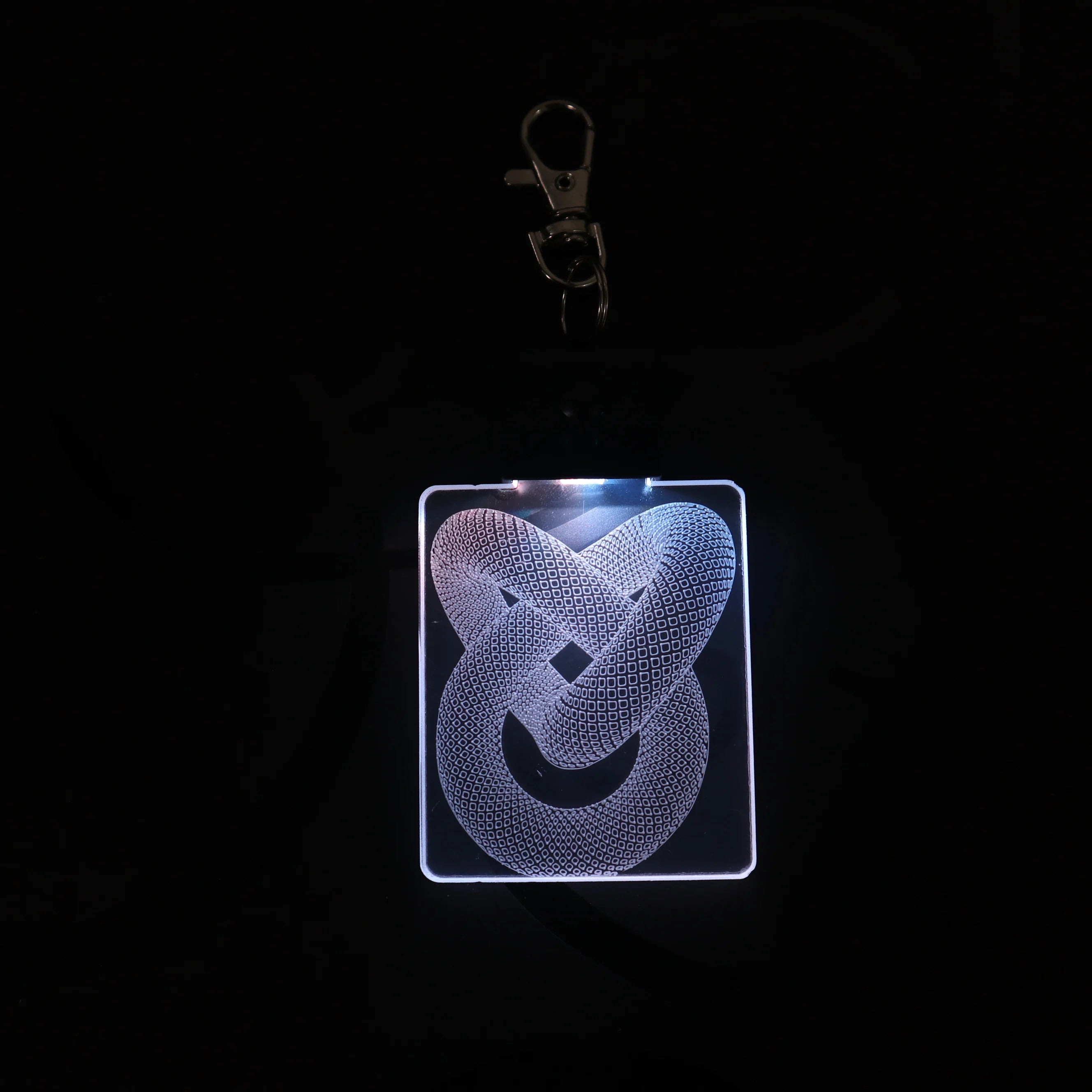 Wholesale 3D Laser Engraving Led Light Keychain Crystal llaveros Custom Car Logo Crystal Keychain for Promotion Gift