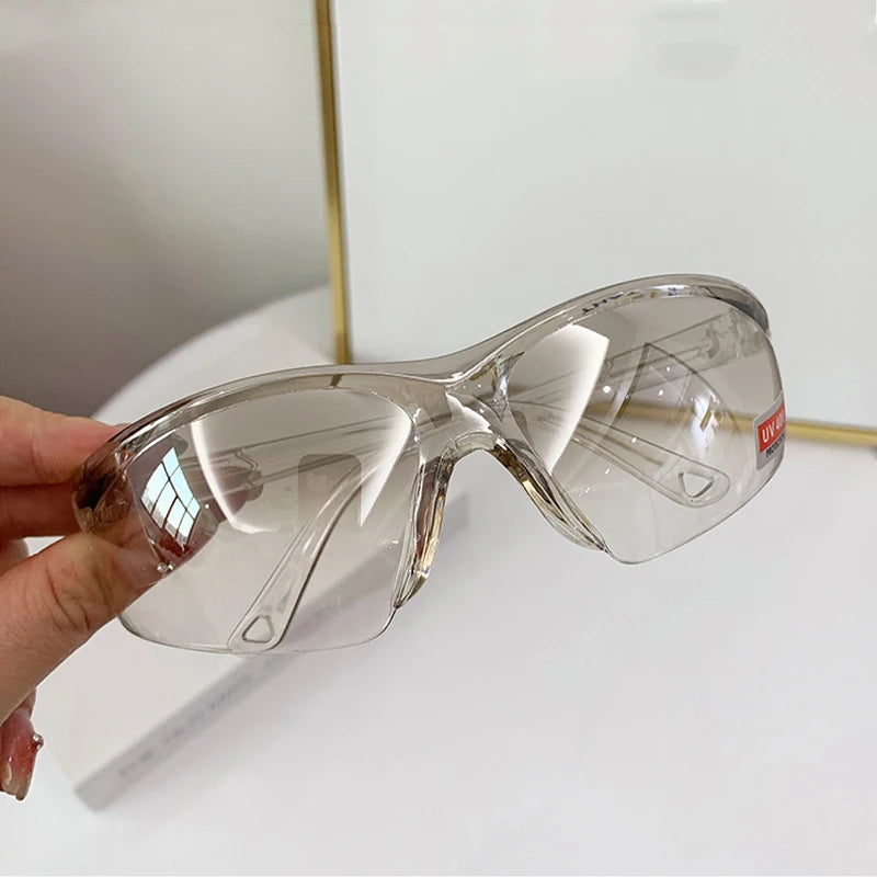 Labor Protection Eyeglasses Factory Sales Anti Dust & Anti Splash Goggles Cycling Windshield Fashion Sports Sunglasses Wholesale