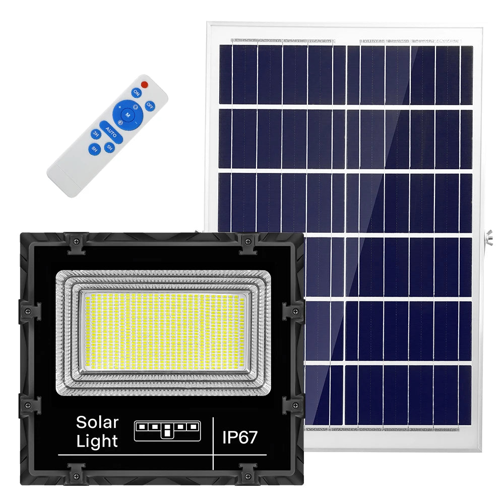 High Class Integrated Led Outdoor Power Garden Lawn Lamp IP67 Waterproof Solar Flood Light