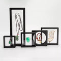 Suspension Box PE Transparent Film Anti Oxidation Packaging Box Rectangular Necklace Bracelet Pendant Ring Display Box
