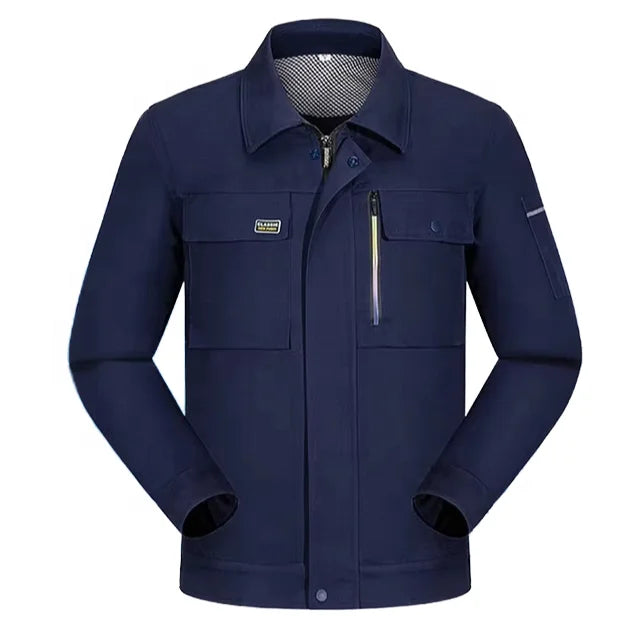 2025 Custom Unisex Construction Workwear Waterproof and Anti-Static Labor Work Suits Uniforms