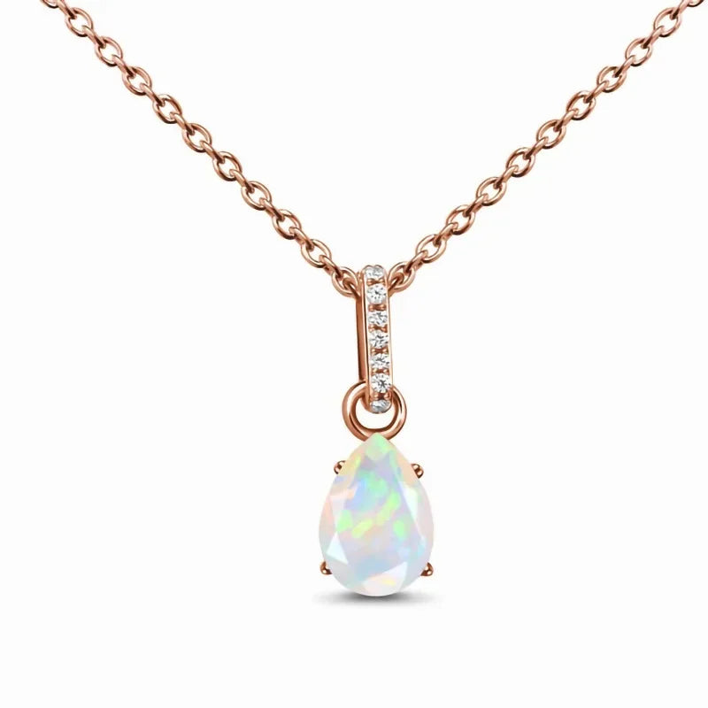 S925 Sterling Silver Constellations Necklace Moonstone Jewelry Factory Welcome Customized
