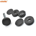 Elehk Collated Hinged Screw Cover Caps Hinged Screw Cover Caps for Screw Protection Covers