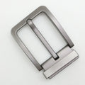 In Stock 40mm Zinc Alloy Clip Pin Belt Buckle for Men Genuine Leather Business Belts Custom Logo Support for Formal Wear