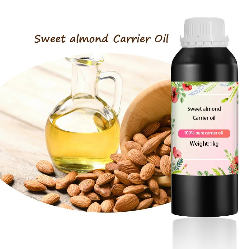 Wholesale 100% Pure Cold Press Sweet Almond Oil Organic Almond Oil for Skin Care With Factory Price