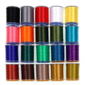 20 Colors Pro 140D Fly Tying Thread Floss for Flies Trout Bass Fly Tying Material  Hybrid Filaments Tying Threads