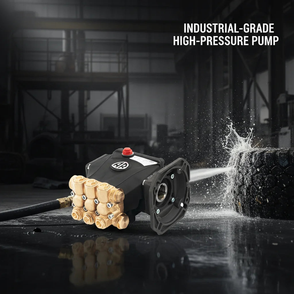 RC14.16C+F44 5.5HP 160BAR High Pressure Washer Machine AR Pump Electric Cleaner Piston Pump Automotive Use