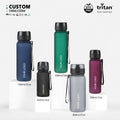 Leakproof Minimalist Sports Water Bottle Custom Logo Hot Water Safe Portable for Students & Outdoor Shockproof & Wear Resistant