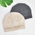 Wholesale Premium Quality Wool Rib Knit Winter Woolen Skull Beanie Hat for Women Ski Cap With Custom Logo Private Label