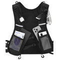 Black Running Vest for Women and Men Hydration Vest Pack Backpack for Cycling Climbing Hiking