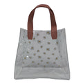Wholesale New Designer Pvc Tote Bag With Logo Waterproof Pvc Shopping Tote Bag Clear Wholesale Transparent Fashion Clear Pvc Bag