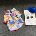 Fashion Skin-friendly Short Pet Dog Hawaiian Summer Shirt for Dogs