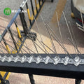 Hot Sale  50cm Metal Proof Anti Theft Barrier Plastic Base Stainless Steel Mat Pigeon Bird Spikes