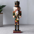 New Style Navidad Cascanueces Christmas Decoration Wooden Nutcracker for Figurine Toy