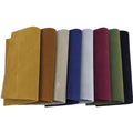Ready to Ship 2026 Trend Bag material 1.4mm Double Sided Suede Faux Flocked PU Leather Fabric Waterproof Craft
