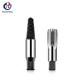 RUOKTOOL 4" 6" 2Pcs Broken Head Water Pipe Broken Wire Extractor Water Pipe Thread Repair Tap Screw Extractor Set