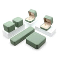 Custom Eco-friendly High-End Gift Jewelry Packaging Box PU Leather Custom Logo Wholesale Options for Bracelets Necklaces
