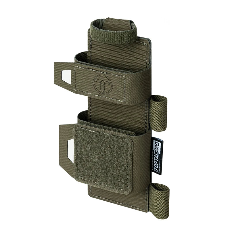 TOPTACPRO Tactical TQ Tourniquet Pouch Ranger Green Trauma Shear Pouch Scissor Holder Molle Tourniquet Pouch