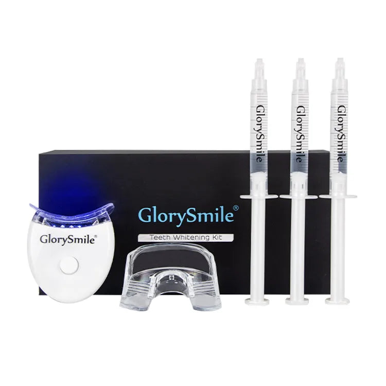 Wholesale Dental Teeth Bleaching Gel Mini Led Light Customize Package Teeth Whitening Kit Non Sensitive Formula