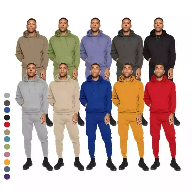 Men's Hoodies and Sweatshirts Oem Customized Graphic Plus Size Women's Oversize Blank Hoodies Set