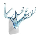 Antler Shaped Waterproof Strong Load-Bearing Towel Key Necklace Hanger Rag Brush Storage Rack Holders Hook Single Jewelry