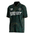 Moisture-Wicking Football Jersey with Dynamic Mesh Inserts Structured Athletic Fit and Stand Neck Design for On-Field Agility