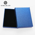Jewelry Blue Packaging Boxes Can Be Customized Ring Luxury Bracelet Jewelry Custom Chain Necklaces Without Logo Packing