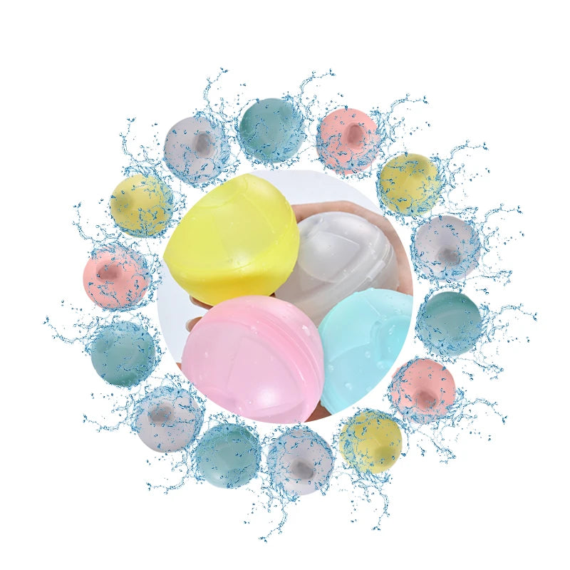 Summer Fun Party Kids Adults Outdoor Activities Water Games Toy Reusable Water Balloons