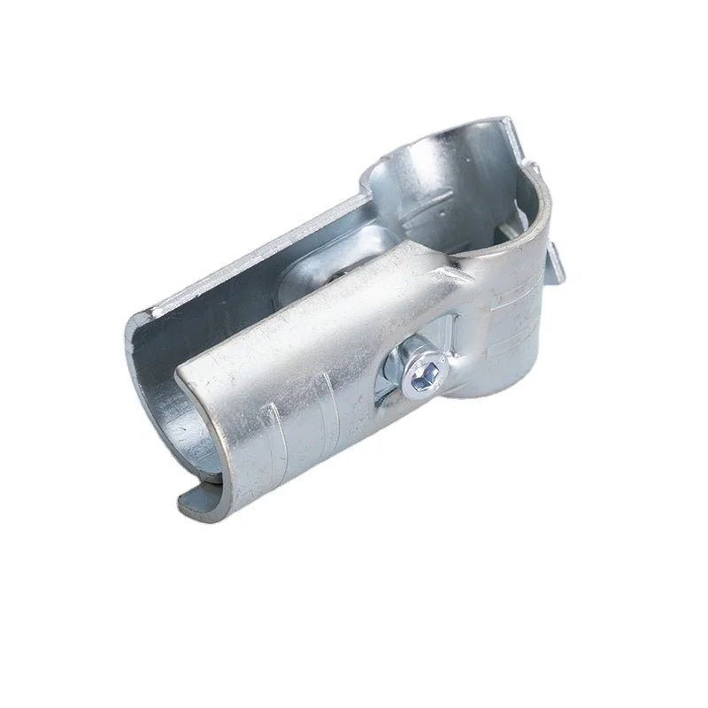 HJ-1 Galvanized SPCC Composite Metal Pipe Joint with 2.3mm Thickness for OD 28mm Lean Tube
