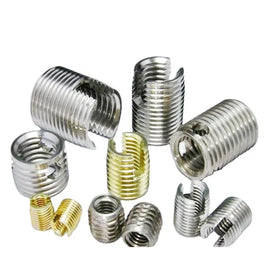 M8 * 4 * 10 Fasteners Stainless Steel Screws with Internal & External Teeth No Slots