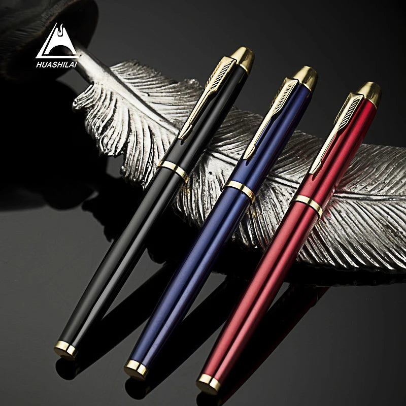 2026 Best Sale Premium for Business Gift Custom logo Metal Signature Multicolor Luxury Roller Liquid Ink Pen
