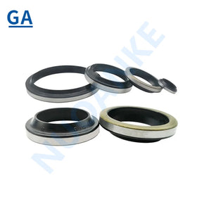 Hydraulic Shaft Seal Cylinder Metal PU NBR Dust Wiper Seal DH DHS DKBI DKB LBH GA J Type Dust Wiper Seal