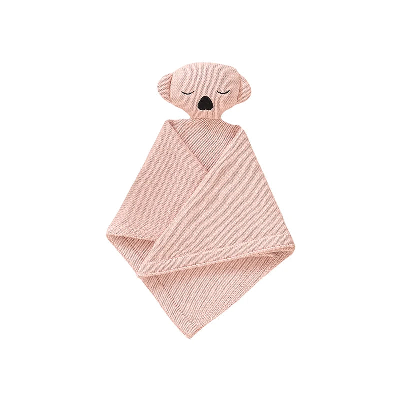 Wholesale 2024 Mimixiong Baby Comforter Toys Solid Soft Kids Sleeping Towel Security Blanket for Kids