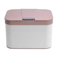 Garbage Bin Recycle Waste Ppmoisture-proof Sealed Flip Storage Barrels Dog Food Bucket With Compost Bin for Kitchen Counter