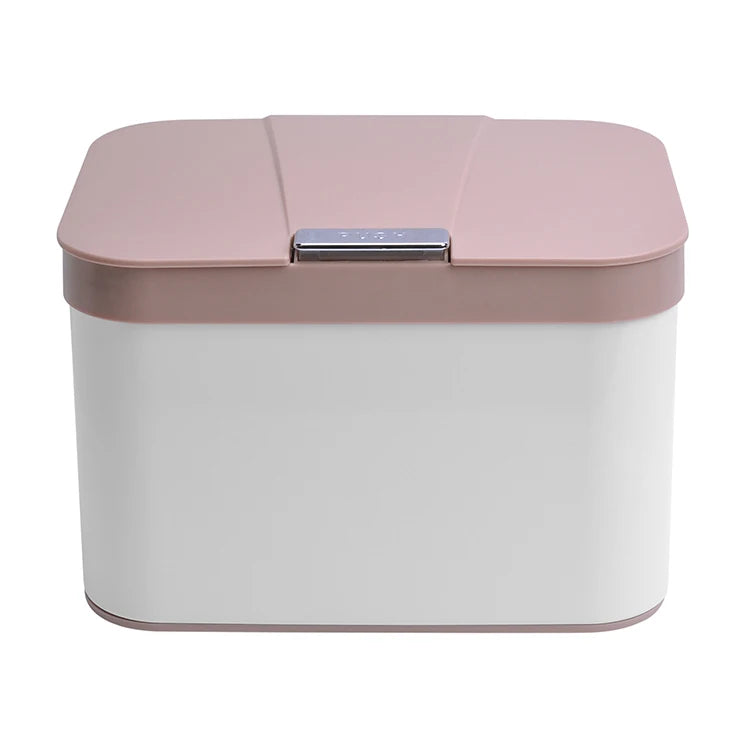 Garbage Bin Recycle Waste Ppmoisture-proof Sealed Flip Storage Barrels Dog Food Bucket With Compost Bin for Kitchen Counter