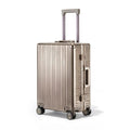 Factory Hot Sales Aluminum Trolley Suitcase Luxury Design Luggage Case With Wholesale Price