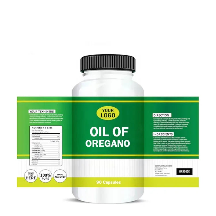 Faitury Private Label Oregano Oil Capsules Immune Support Supplement Oregano Capsules