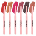 Wholesale Smudge Proof Cruelty Free Vegan Lip Liner Custom No Logo Dark Brown Creamy Lip Liner Private Label