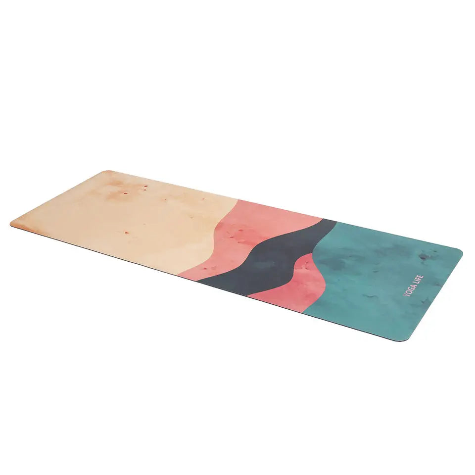 Manufacturer Educational Yoga Mat Durable Mesh Rubber Design for Fitness and Meditation