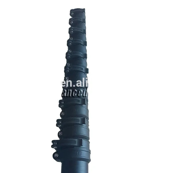 Cner Extendable Telescopic Carbon Fiber & Carbon Steel Antenna Mast Hand Tools Handle Customizable Size 6-23m Length