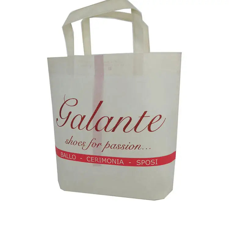 Wholesale Designer Eco Friendly Reusable Non Woven Bag with Custom Glitter logo