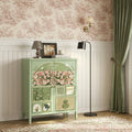Nordic Style Modern Home bar Entrance Hallway Storage Foyer Buffet Metal Iron Sideboard Iron Cabinet Living Room Knocked-down