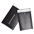 High Quality Custom Metallic Black Mailer Envelope 5x7 Bubble Mailers Cute Glamour Pastel Bubble Mailers With Logo
