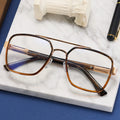 81085 Men Transparent Fashion Eyewear Trending Blue Light Blocking Glasses Women Large Frame Tr90 Black Anti Ray Eyeglasses
