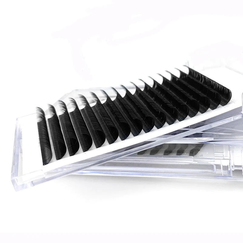 Private Label Faux Mink Individual Lashes Lash Extension Supplies Classic Volume Eyelash Extension