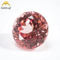 Loose Gemstone Factory Wholesale Round Faceted Brilliant Cut Hydrothermal Corundum Sapphire Stone Lab Created Ruby
