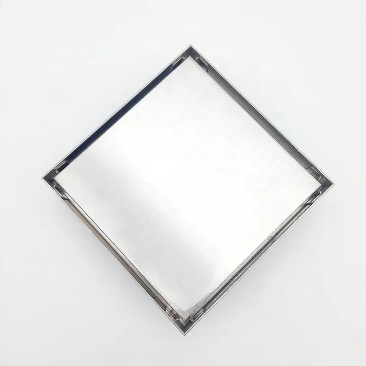 150 X 150mm Stainless Steel Auto-close 6 Inch Tile Insert Concealed Square Bathroom Drainage Hotel Shower Floor Drain